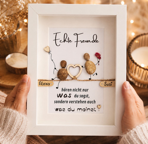 Echte freunde steinbilder - freunde,