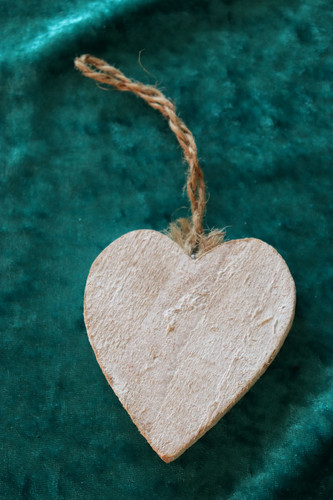 Dekoration geschenk herz holz - geschenk,